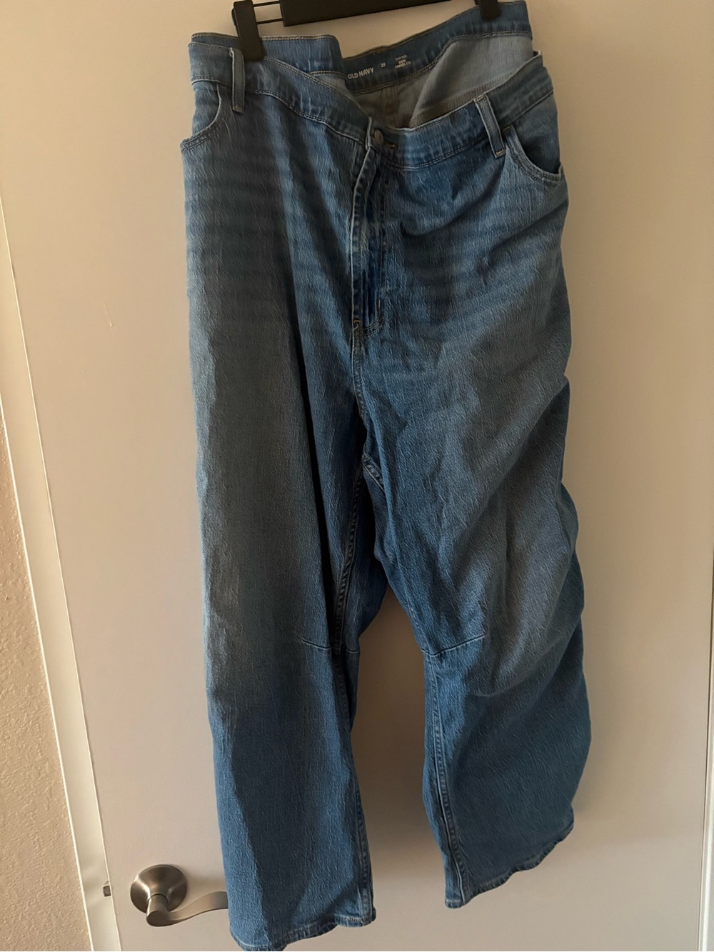 Light blue wide leg Jeans